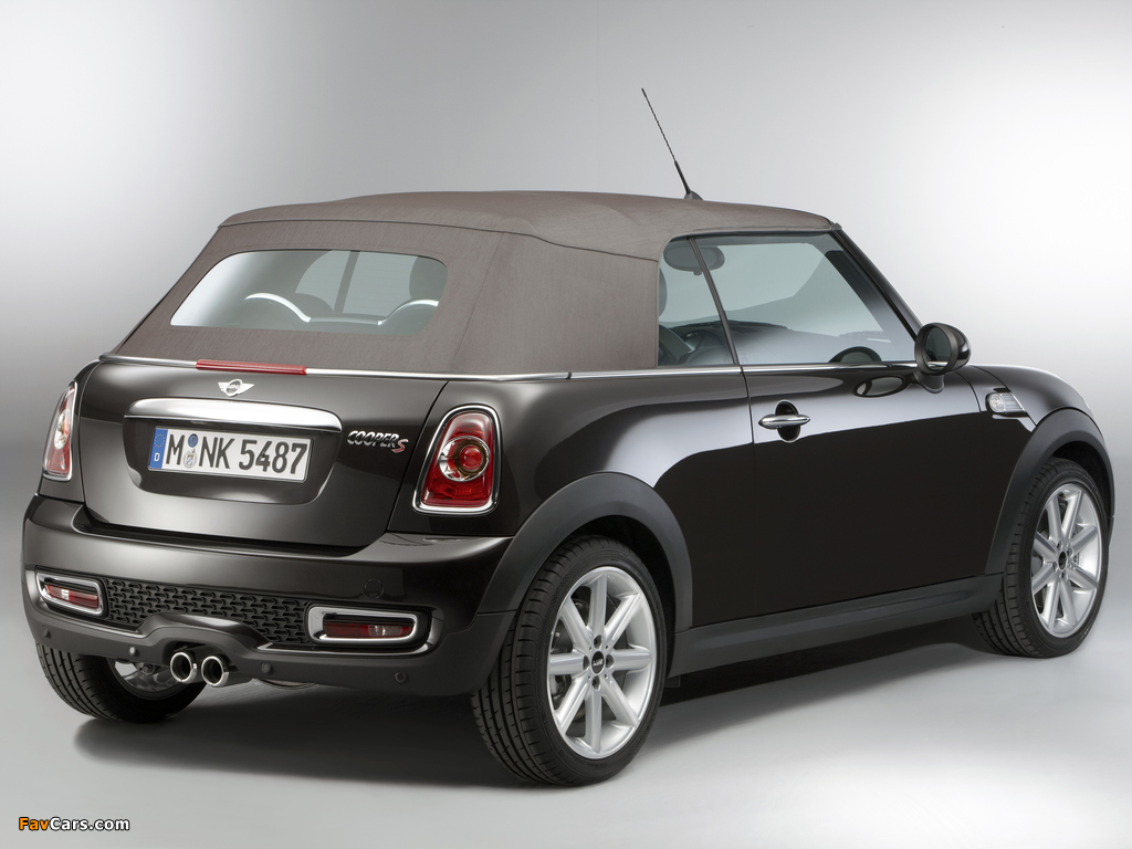 Photos of Mini Cooper S Cabrio Highgate (R57) 2012 (1024 x 768)