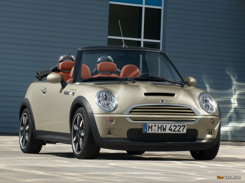 Pictures of Mini Cooper S Cabrio Sidewalk (R52) 2007 (1024 x 768)