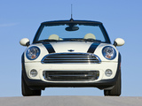 Pictures of Mini Cooper Cabrio US-spec (R57) 2010