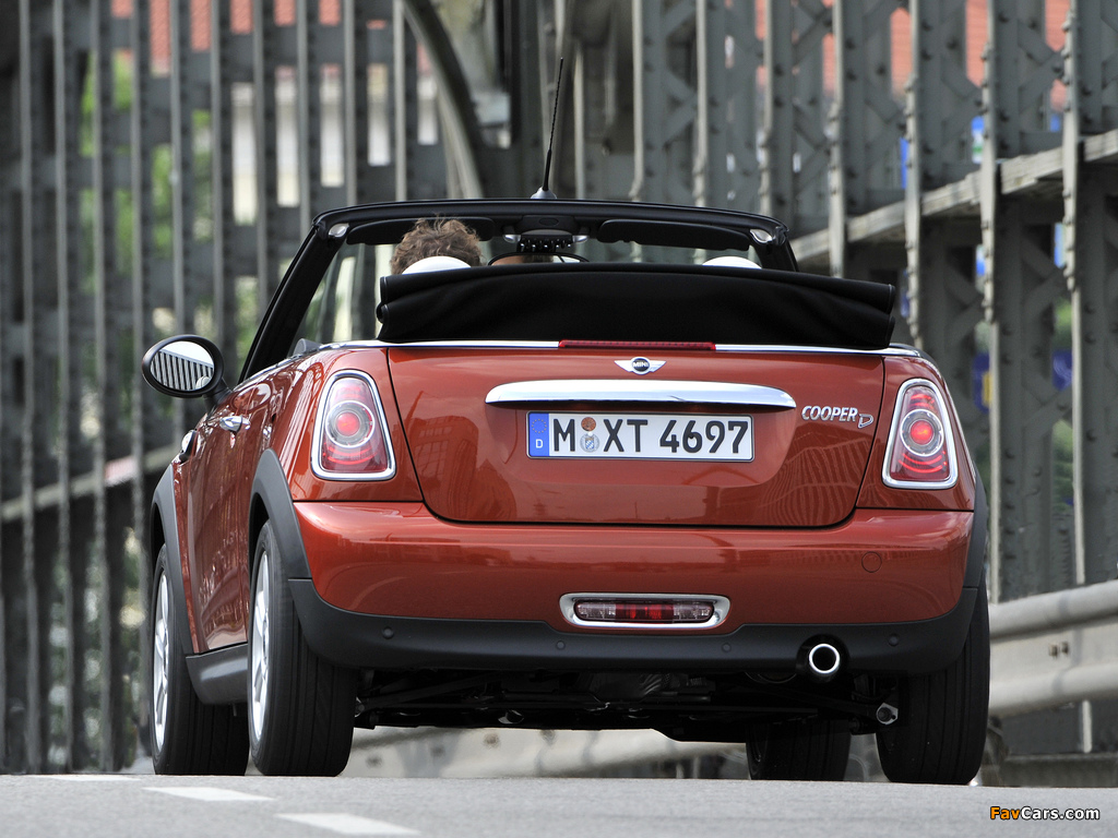 Pictures of Mini Cooper D Cabrio (R57) 2010 (1024 x 768)