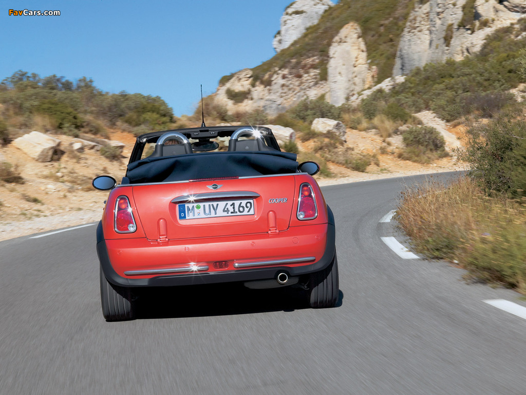 Mini Cooper Cabrio (R52) 2004–08 wallpapers (1024 x 768)