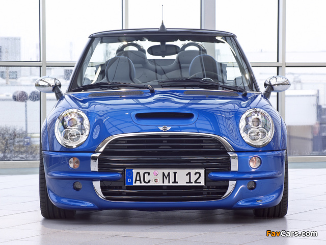 AC Schnitzer Mini Cooper S Cabrio (R52) 2005–08 wallpapers (640 x 480)