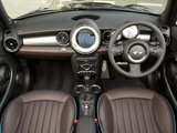Mini Cooper S Cabrio Highgate UK-spec (R57) 2012 wallpapers