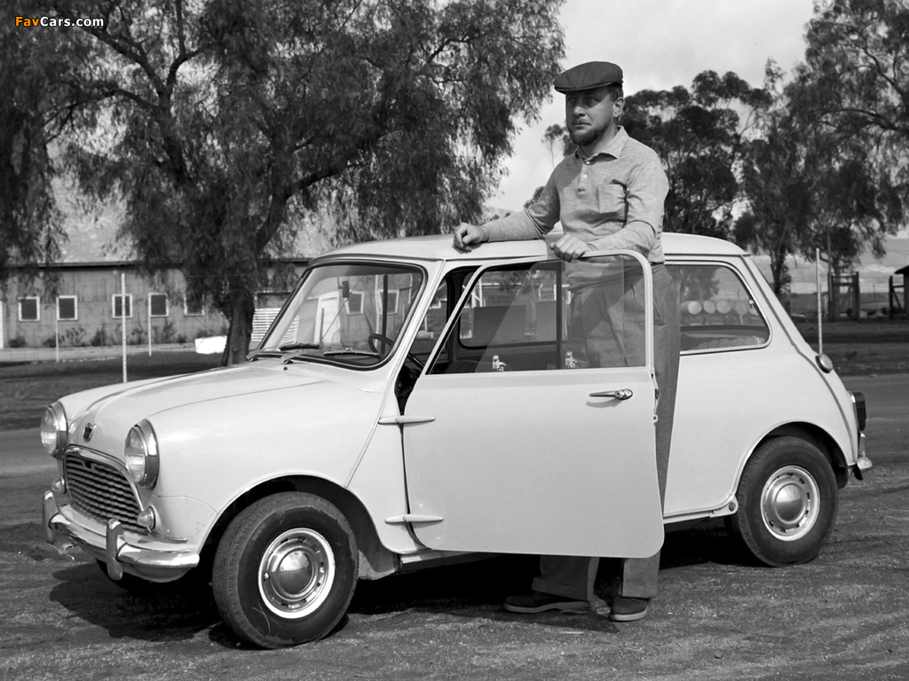 Morris Mini-Minor (ADO15) 1959–69 wallpapers (1024 x 768)