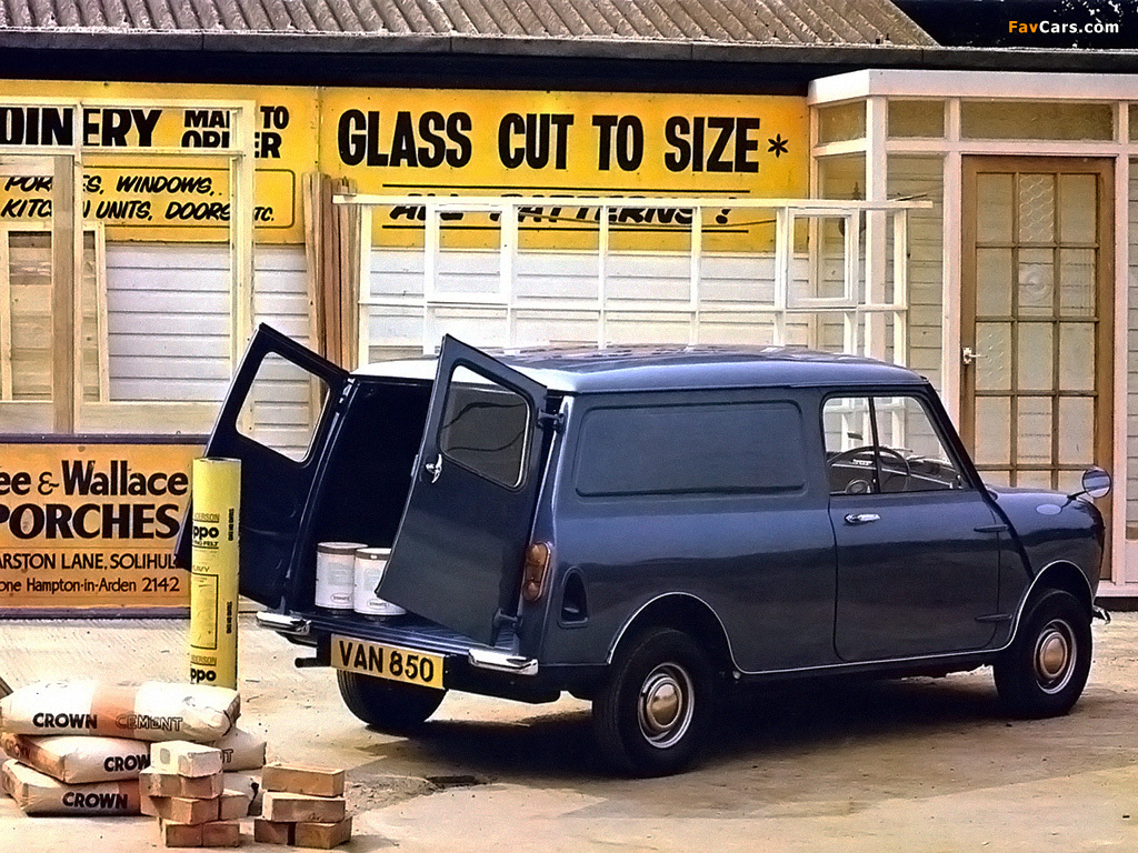 Morris Mini Van (ADO15) 1960–69 wallpapers (1024 x 768)