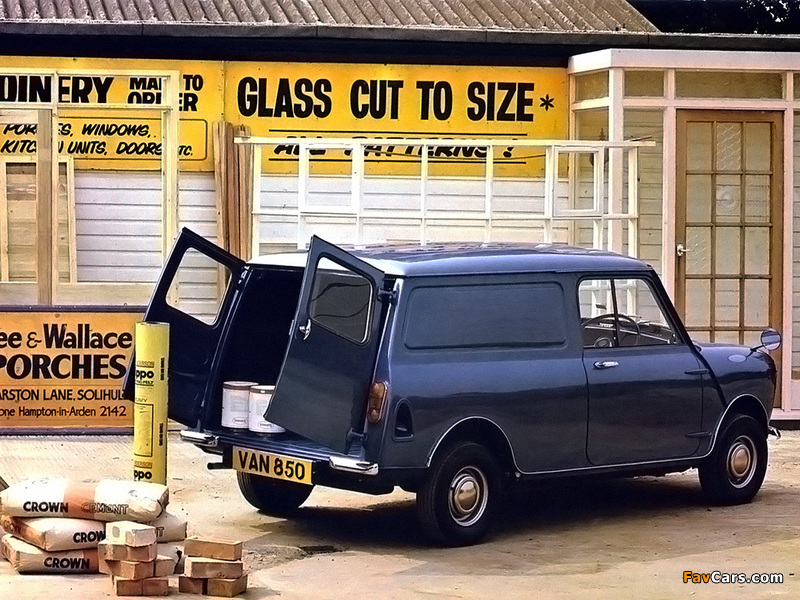 Morris Mini Van (ADO15) 1960–69 wallpapers (800 x 600)