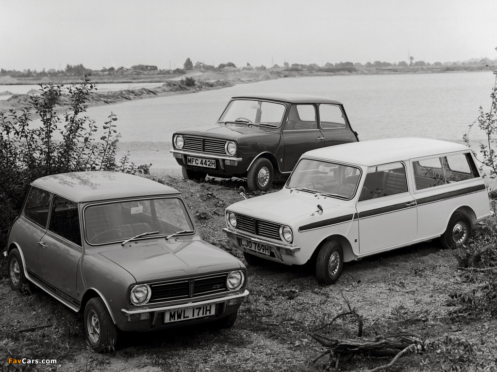 Austin Mini 1275GT, Austin Mini Clubman i Austin Mini Clubman Estate images (1024 x 768)