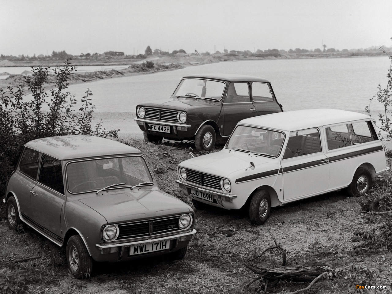 Austin Mini 1275GT, Austin Mini Clubman i Austin Mini Clubman Estate images (1280 x 960)