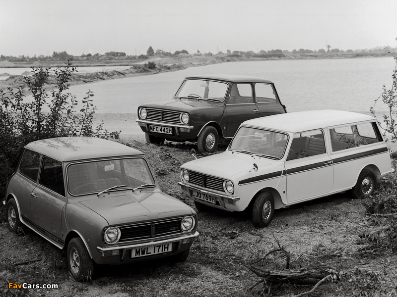 Austin Mini 1275GT, Austin Mini Clubman i Austin Mini Clubman Estate images (800 x 600)