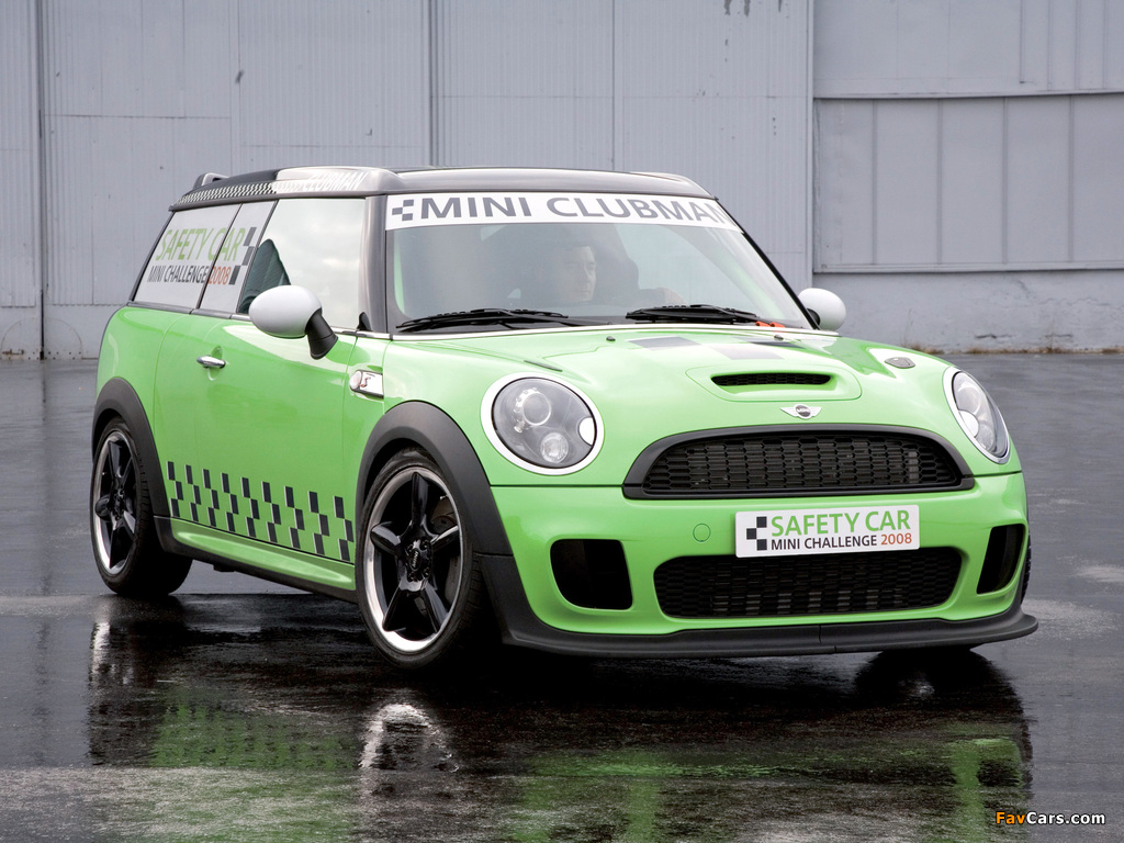 Images of MINI Challenge Safety Car (R55) 2008 (1024 x 768)