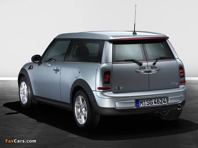 Images of MINI One D Clubman (R55) 2010 (640 x 480)