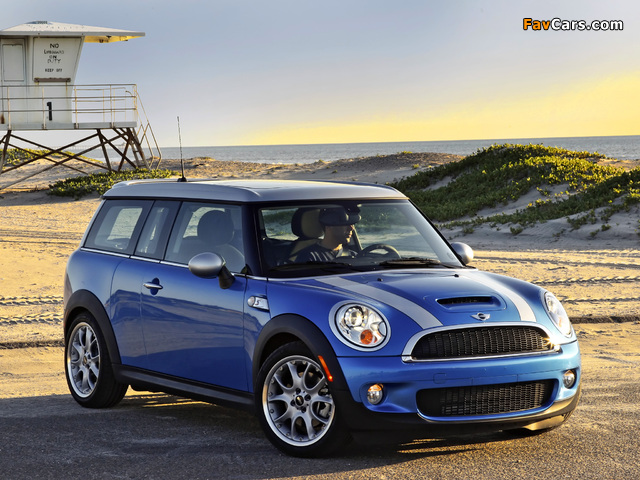 MINI Cooper S Clubman US-spec (R55) 2007–10 photos (640 x 480)