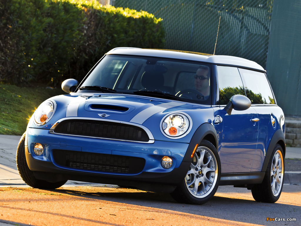 MINI Cooper S Clubman US-spec (R55) 2007–10 pictures (1024 x 768)