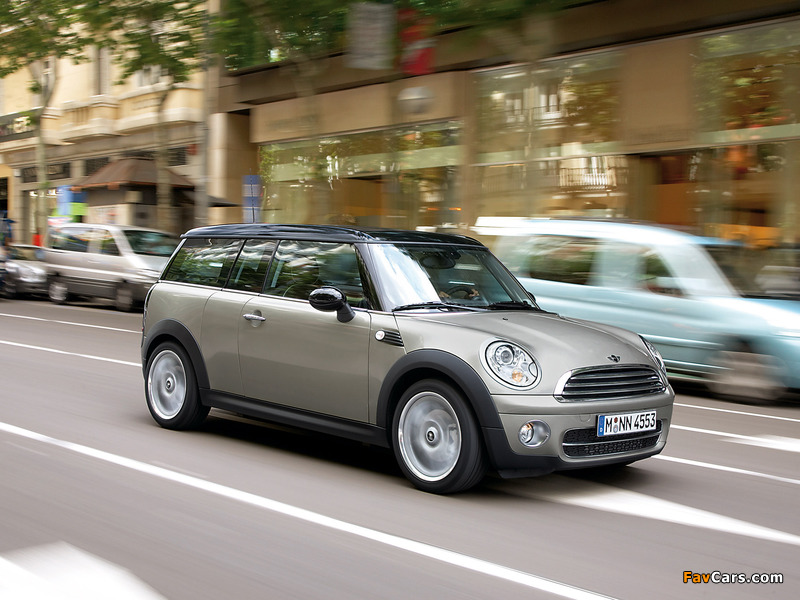 MINI Cooper D Clubman (R55) 2007–10 wallpapers (800 x 600)