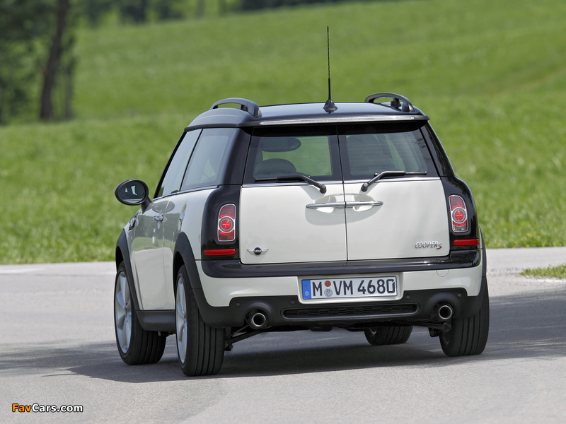 MINI Cooper S Clubman (R55) 2010 wallpapers (800 x 600)