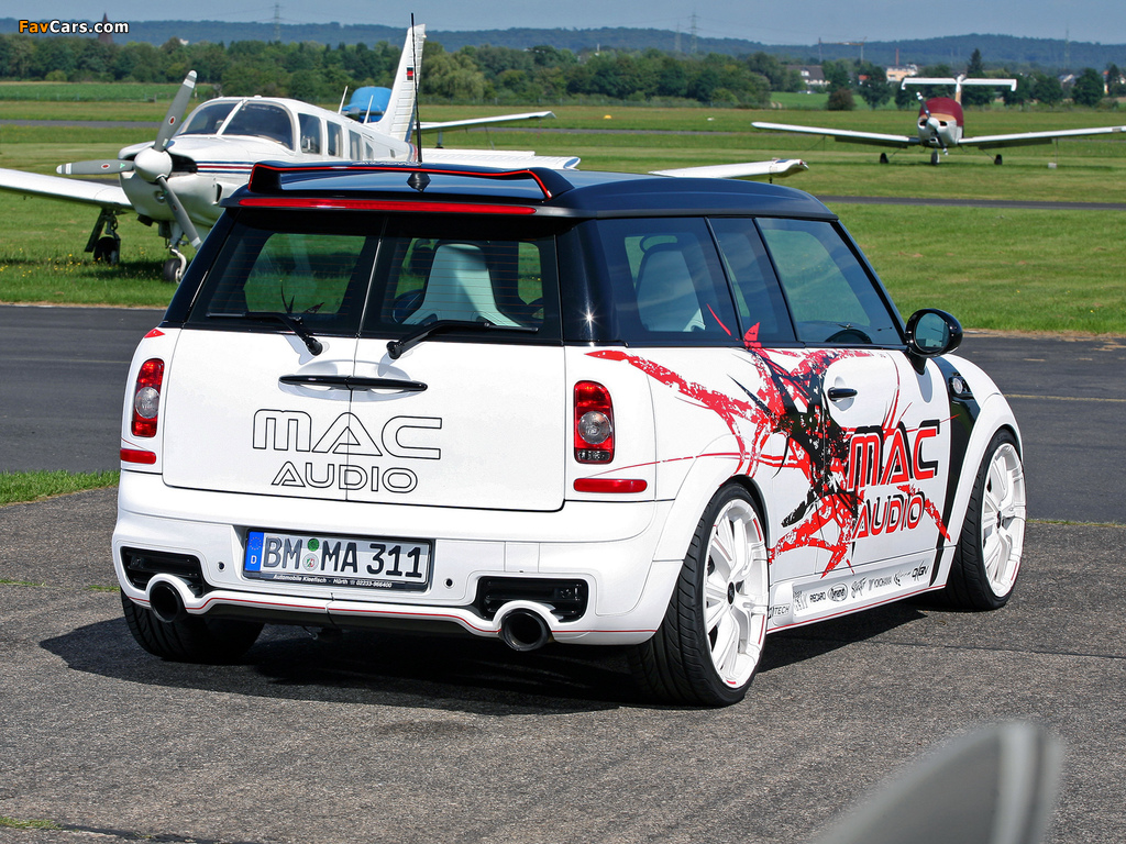 MINI Cooper S Clubman by Mac Audio (R55) 2011 pictures (1024 x 768)