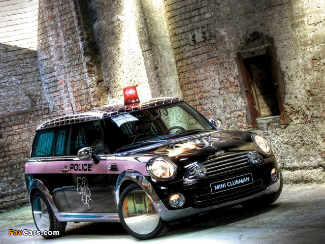 Photos of MINI Cooper Clubman by Agent Provocateur (R55) 2008 (640 x 480)