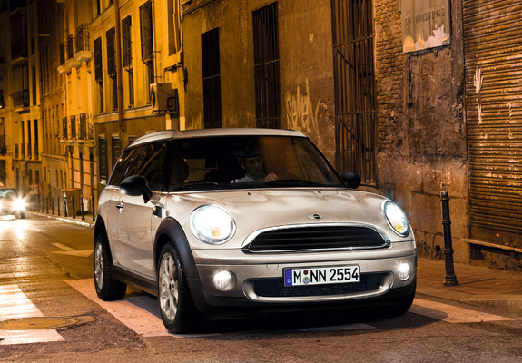 Photos of MINI One Clubman (R55) 2009–10