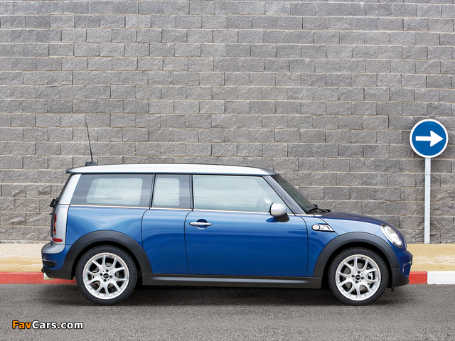 Pictures of MINI Cooper S Clubman (R55) 2007–10 (640 x 480)