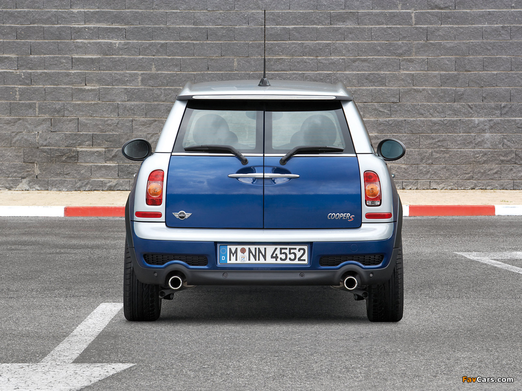 Pictures of MINI Cooper S Clubman (R55) 2007–10 (1024 x 768)