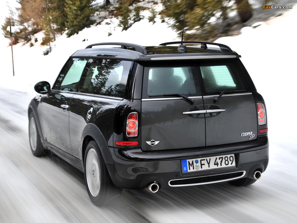 Pictures of MINI Cooper SD Clubman (R55) 2011 (1024 x 768)