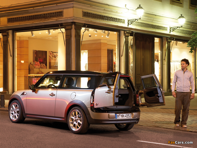 MINI Cooper D Clubman (R55) 2007–10 wallpapers (800 x 600)