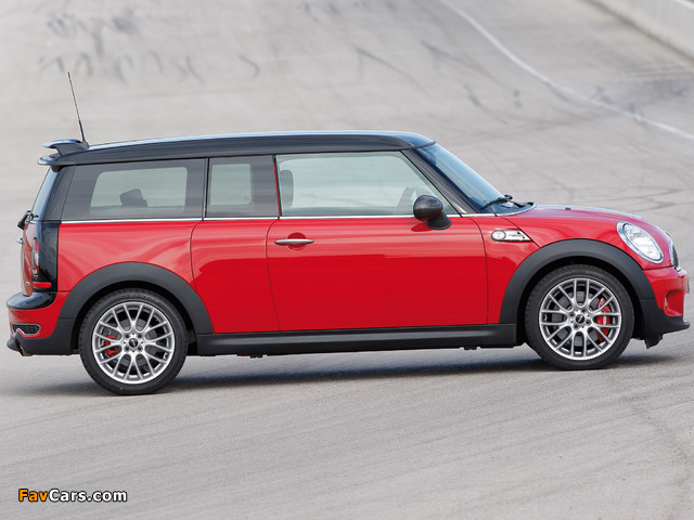 MINI John Cooper Works Clubman (R55) 2008–10 wallpapers (640 x 480)