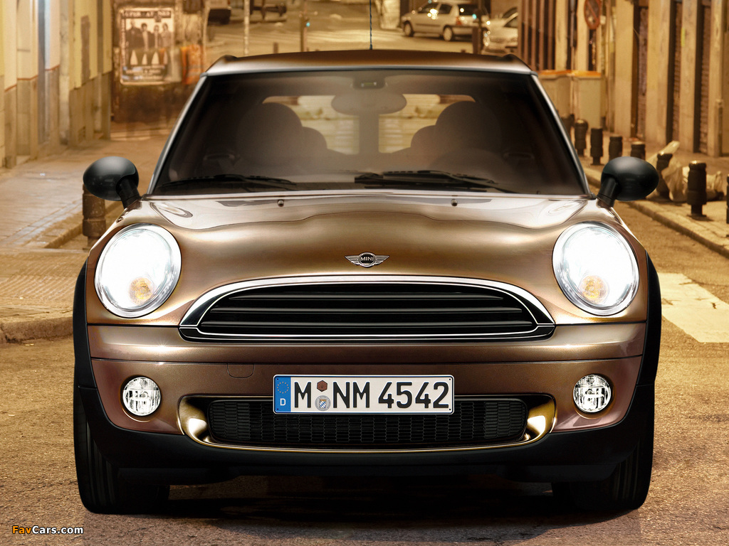 MINI One Clubman (R55) 2009–10 wallpapers (1024 x 768)