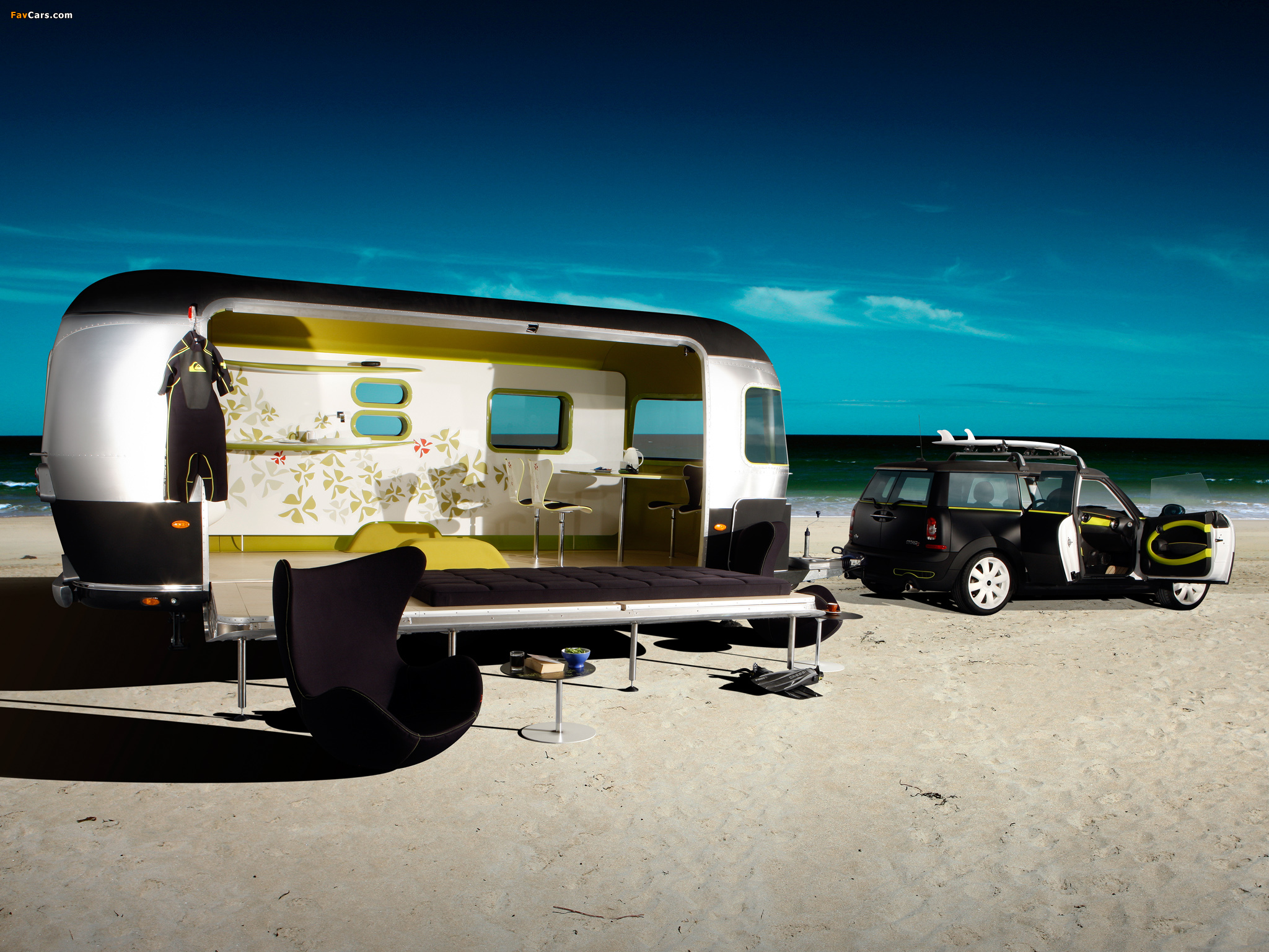 MINI Cooper S Clubman Airstream Concept (R55) 2009 wallpapers (2048 x 1536)