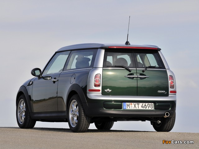 MINI Cooper D Clubman (R55) 2010 wallpapers (640 x 480)