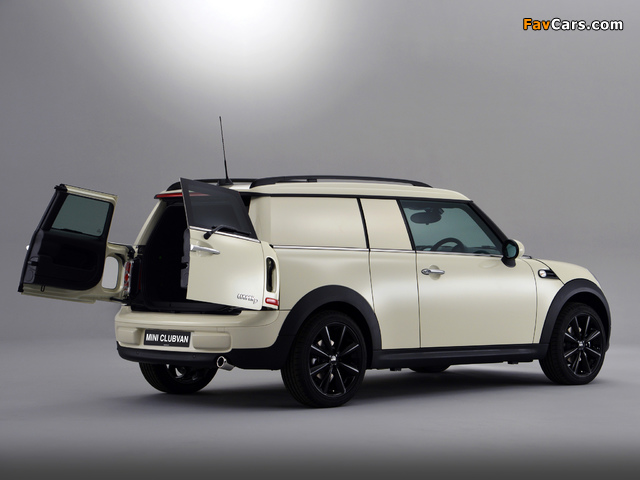 Images of MINI Cooper D Clubvan UK-spec (R55) 2012 (640 x 480)