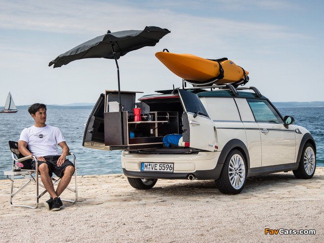 Images of MINI Cooper Clubvan Accessorized (R55) 2013 (640 x 480)