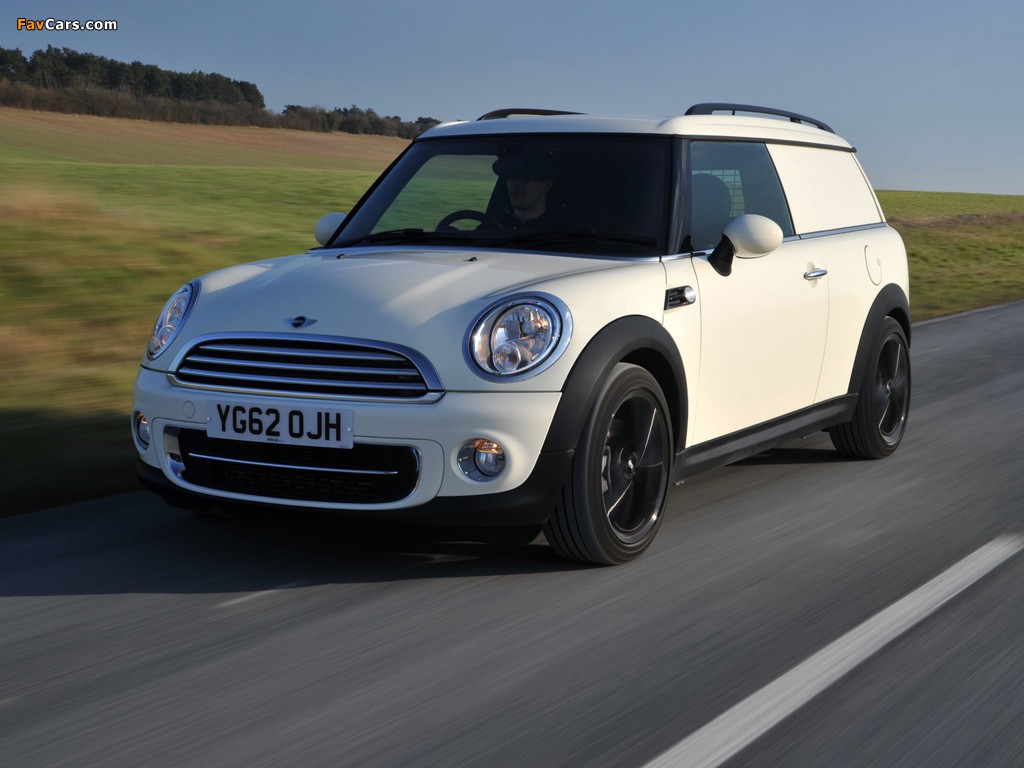 MINI Cooper D Clubvan UK-spec (R55) 2012 photos (1024 x 768)