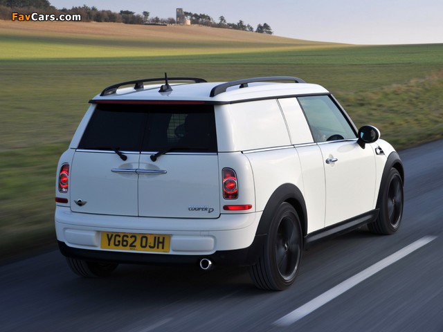 MINI Cooper D Clubvan UK-spec (R55) 2012 wallpapers (640 x 480)