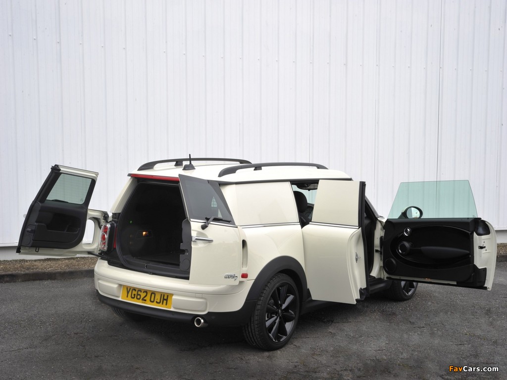 MINI Cooper D Clubvan UK-spec (R55) 2012 wallpapers (1024 x 768)