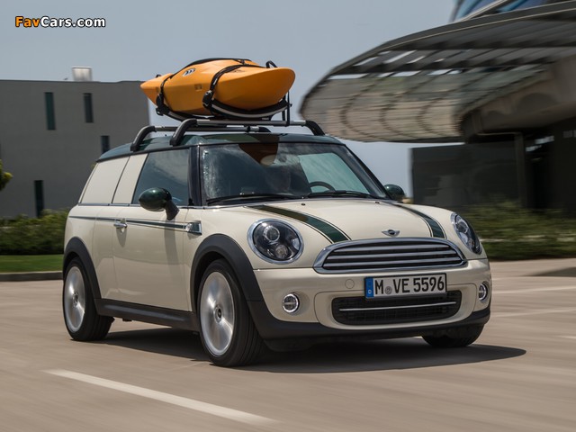 MINI Cooper Clubvan Accessorized (R55) 2013 photos (640 x 480)