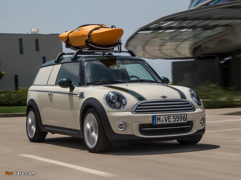 MINI Cooper Clubvan Accessorized (R55) 2013 photos (800 x 600)