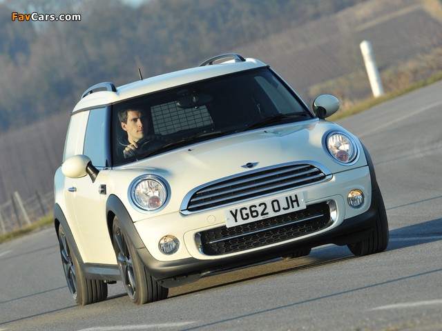 Photos of MINI Cooper D Clubvan UK-spec (R55) 2012 (640 x 480)