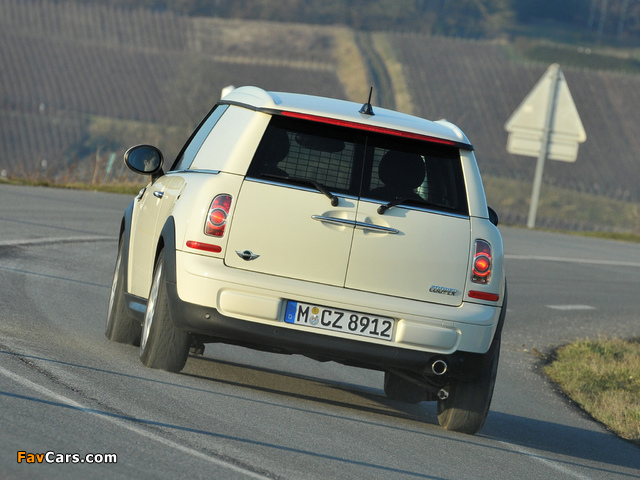 Photos of MINI Cooper Clubvan (R55) 2012 (640 x 480)