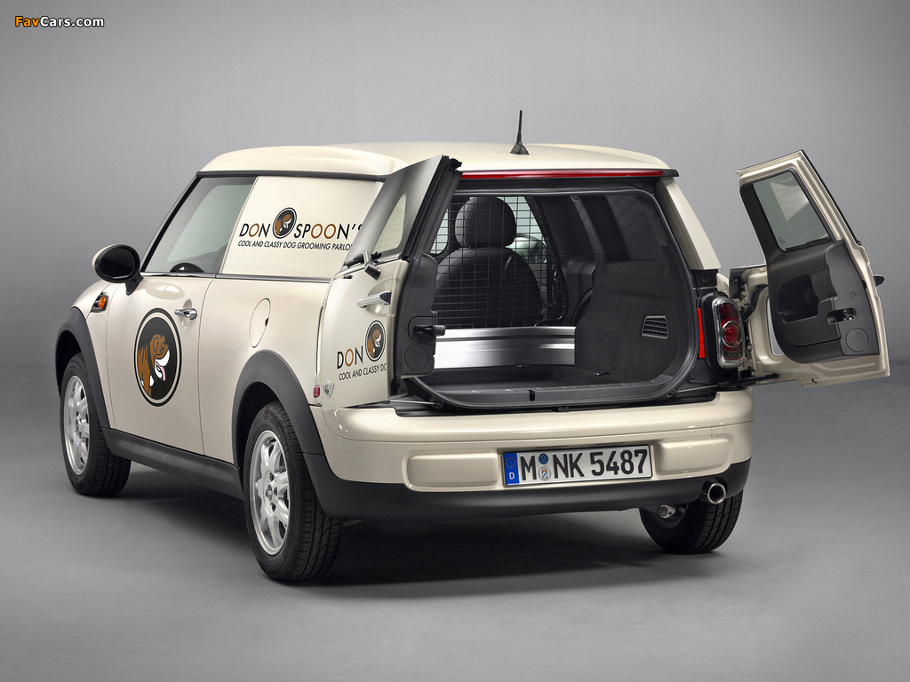 Pictures of MINI Cooper Clubvan (R55) 2012 (1024 x 768)