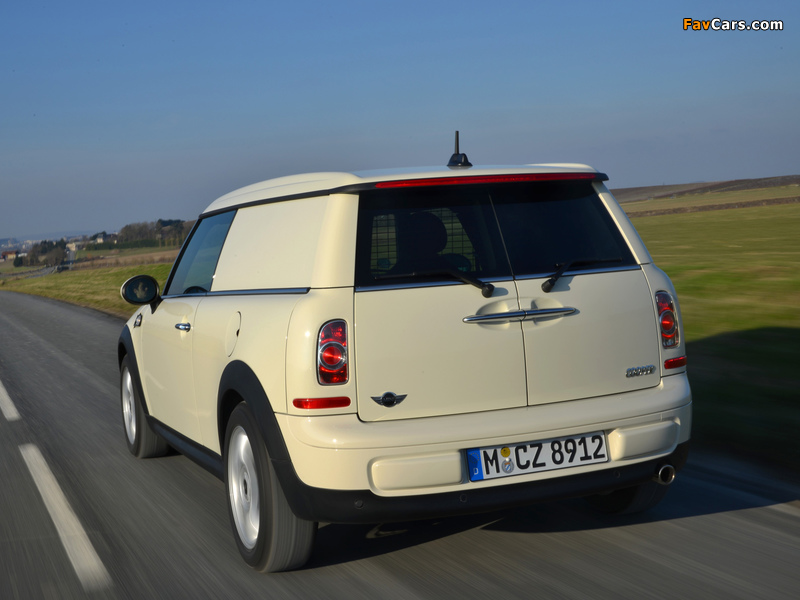 Pictures of MINI Cooper Clubvan (R55) 2012 (800 x 600)