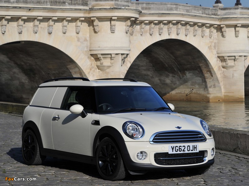 Pictures of MINI Cooper D Clubvan UK-spec (R55) 2012 (800 x 600)