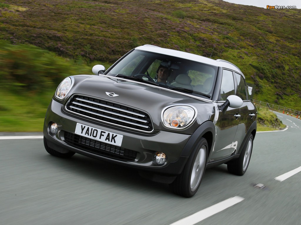 Images of Mini Cooper D Countryman UK-spec (R60) 2010–13 (1024 x 768)