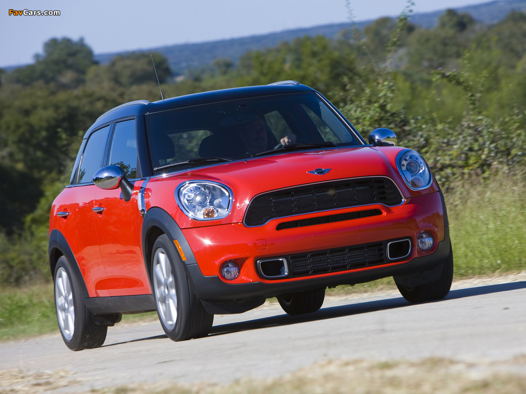 Images of Mini Cooper S Countryman US-spec (R60) 2010–13 (1024 x 768)