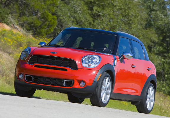 Images of Mini Cooper S Countryman US-spec (R60) 2010–13