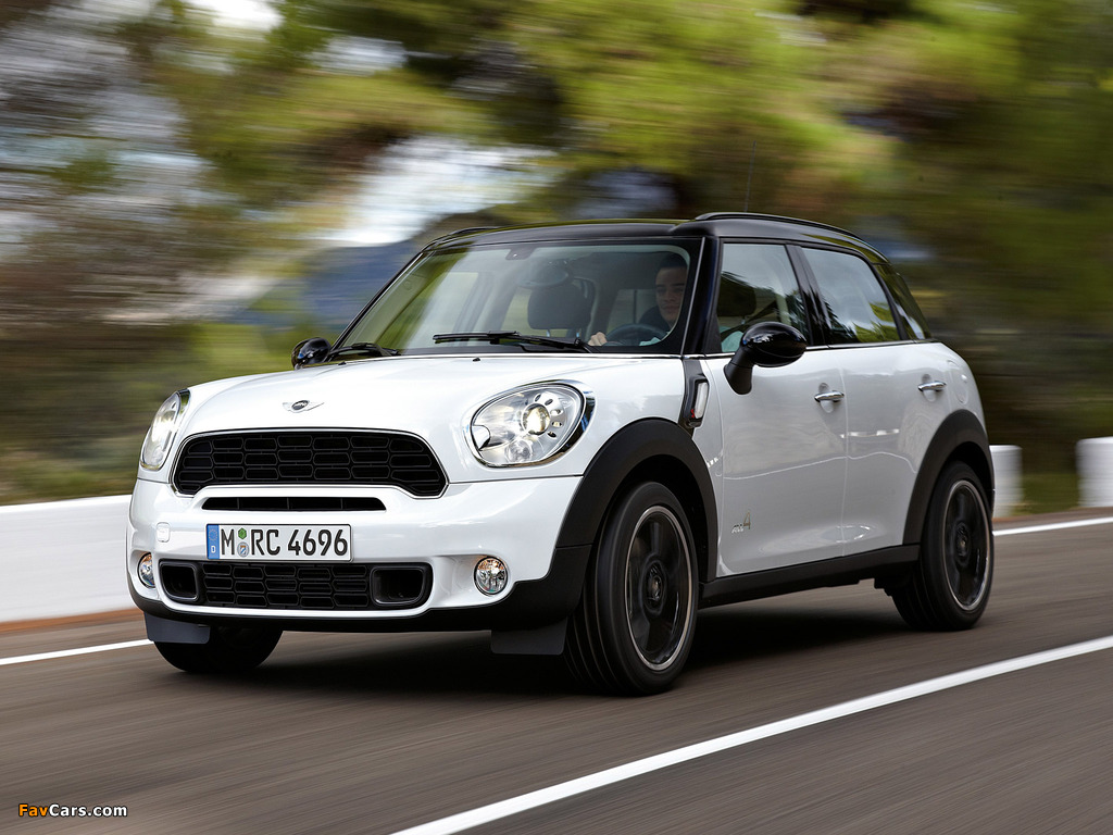 Images of Mini Cooper S Countryman All4 (R60) 2010–13 (1024 x 768)