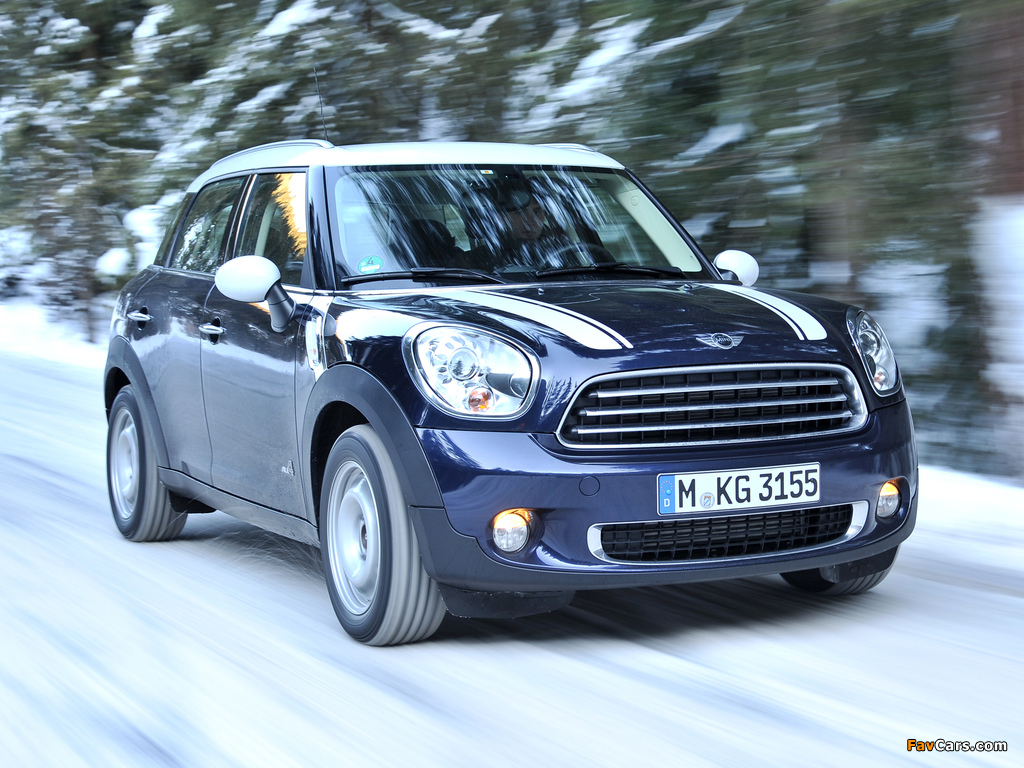 Images of Mini Cooper D Countryman All4 (R60) 2010–13 (1024 x 768)