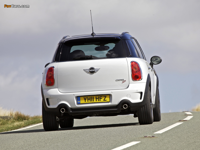 Images of Mini Cooper SD Countryman All4 UK-spec (R60) 2011–13 (800 x 600)