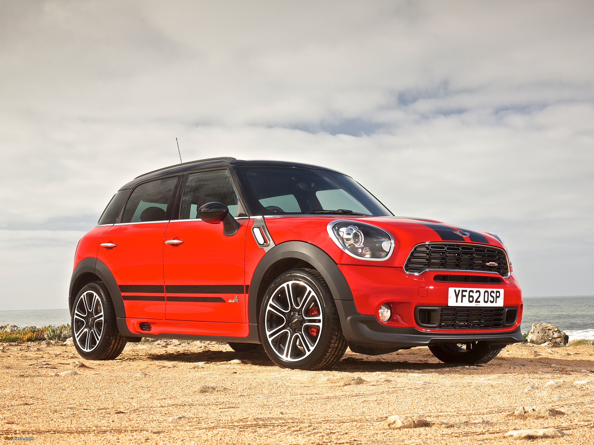 Images of Mini John Cooper Works Countryman UK-spec (R60) 2012 (2048 x 1536)