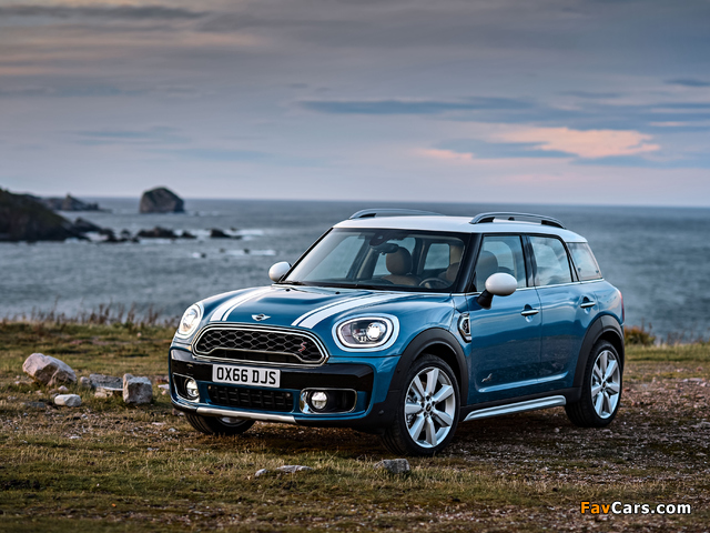 Images of MINI Cooper S Countryman ALL4 Exterior Optic Pack (F60) 2017 (640 x 480)